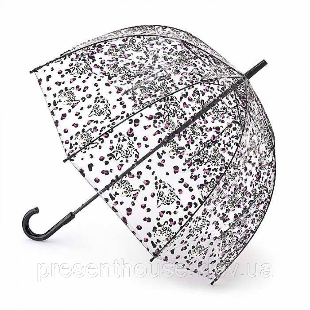 Парасолька-тростина жіноча Fulton Birdcage-2 L042 Leopard Camo (Леопардовий Камуфляж)