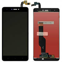 Дисплей для Xiaomi Redmi Note 4X с сенсором (тачскрином) черный Оригинал (Тестирован)