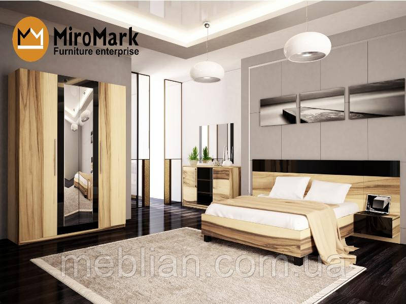 Спальня СОНАТА ГОРІХ БАЛТІМОР 4Д, фото 1