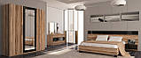 Спальня СОНАТА ГОРІХ БАЛТІМОР 4Д, фото 3