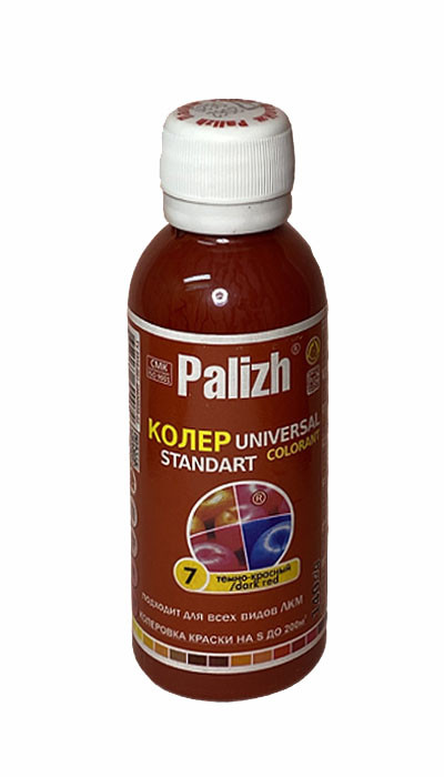 Колеровочная паста Palizh - 07 Темно-червоний