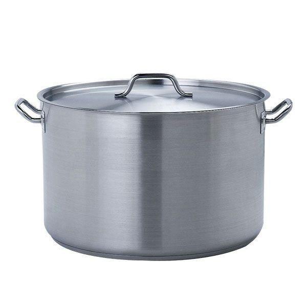 Кастрюля середня "Resto Range" 20x14sм/4300мл з нержавіючої сталі зі сталевою кришкою FoREST, фото 1