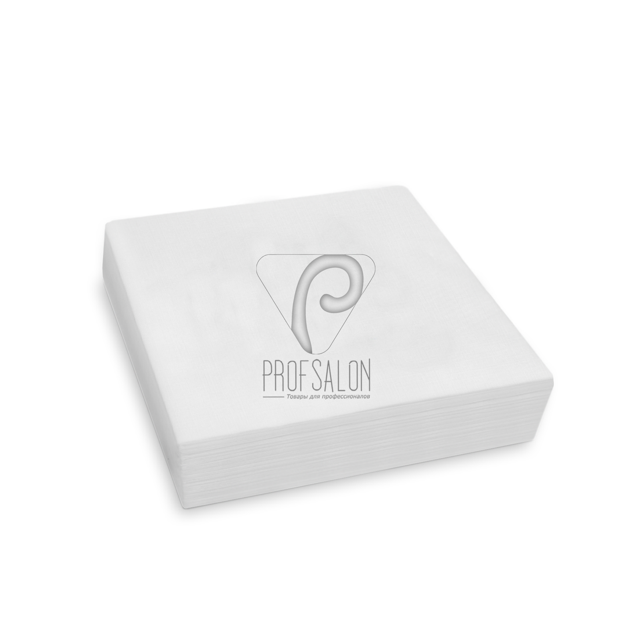 Безворсові серветки Panni Mlada 10х10см 40г/м2, гладкі/сітка, 100 шт в пластах