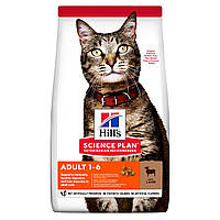 Hills Science Plan Feline Adult 1-6 Lamb Rice (Хіллс СП Філайн Едалт Ягня й Рис) для дорослих кішок 1-6 років