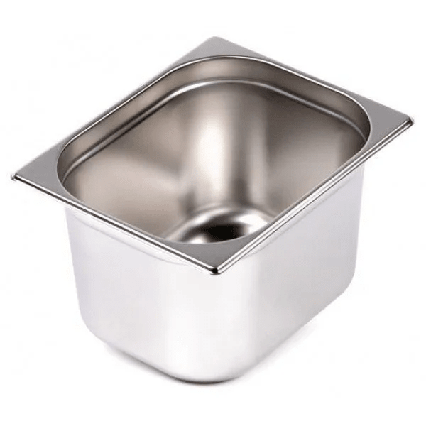 Гастроемкість без ручок прямокутна GN 1/2 "FOOD line" 32.5х26.5х20см/12500мл з нержавіючої сталі FoREST, фото 1
