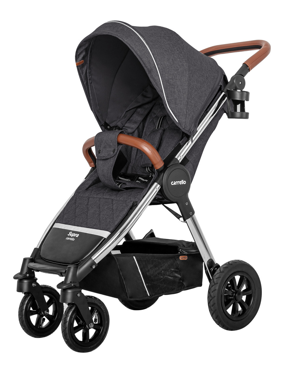 Коляска прогулянкова Supra, «Carrello» (CRL-5510), колір Solid Grey (темно-сірий)