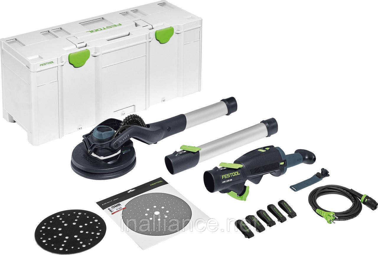 Шліфувальна машинка для стін і стель PLANEX LHS 2 225 EQI-Plus Festool 575990