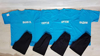 Фотопечать, принт, шелкография на футболках и шортах 19