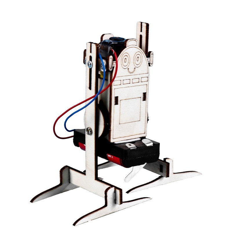 Робот R2D2 рухається — дерев'яний конструктор — виріб