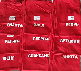 Фотопечать, принт, шелкография на футболках и шортах 26