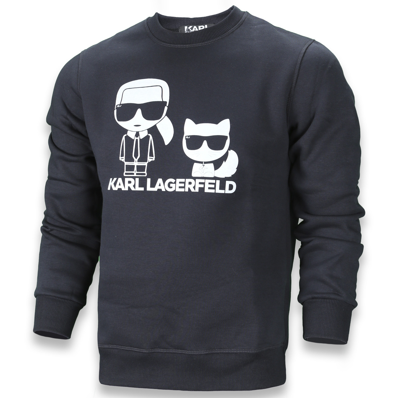 Світшот осінь-зима чоловічий т сірий KARL LAGERFELD No3 FUME XS (Р) 21-509-003