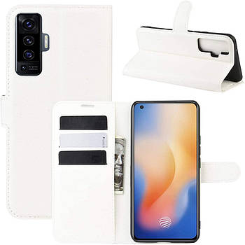 Чохол-книжка Litchie Wallet для Vivo X50 White