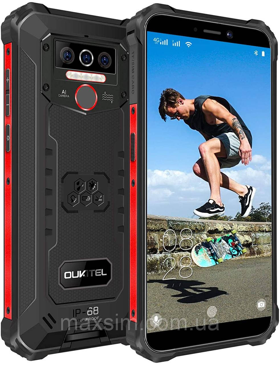 Cмартфон Oukitel WP5 pro Red 4/64GB 8000 мАч