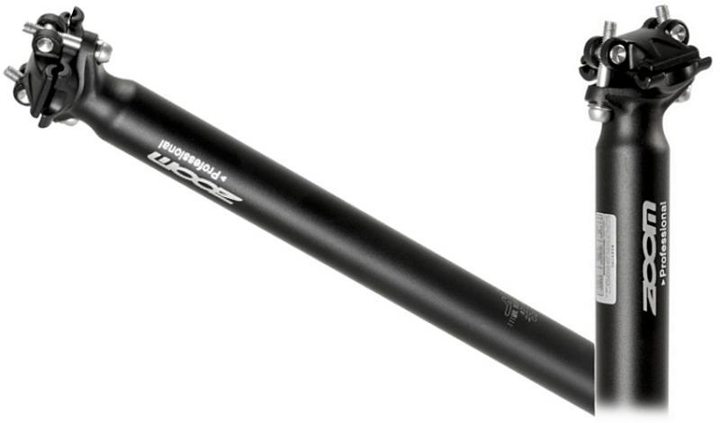 Підсідельна труба Zoom 31,6 мм, 400 мм, Alu чорний (C-WS-0217)