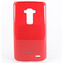Чохол-накладка для LG G Flex D958 F340, пластиковий, Buble Pack, Малиновий /case/кейс /лш