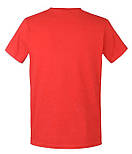 Футболка чоловіча приталена Fitted 2XL, 40 Червоний, фото 2