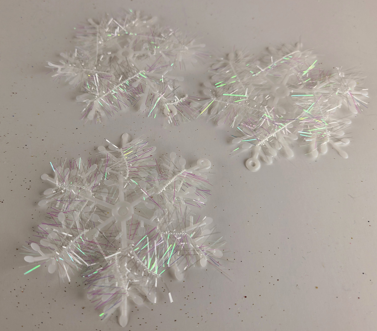 Сніжинка Декоративна Еластична Паковання 30 сніжинок 8 см