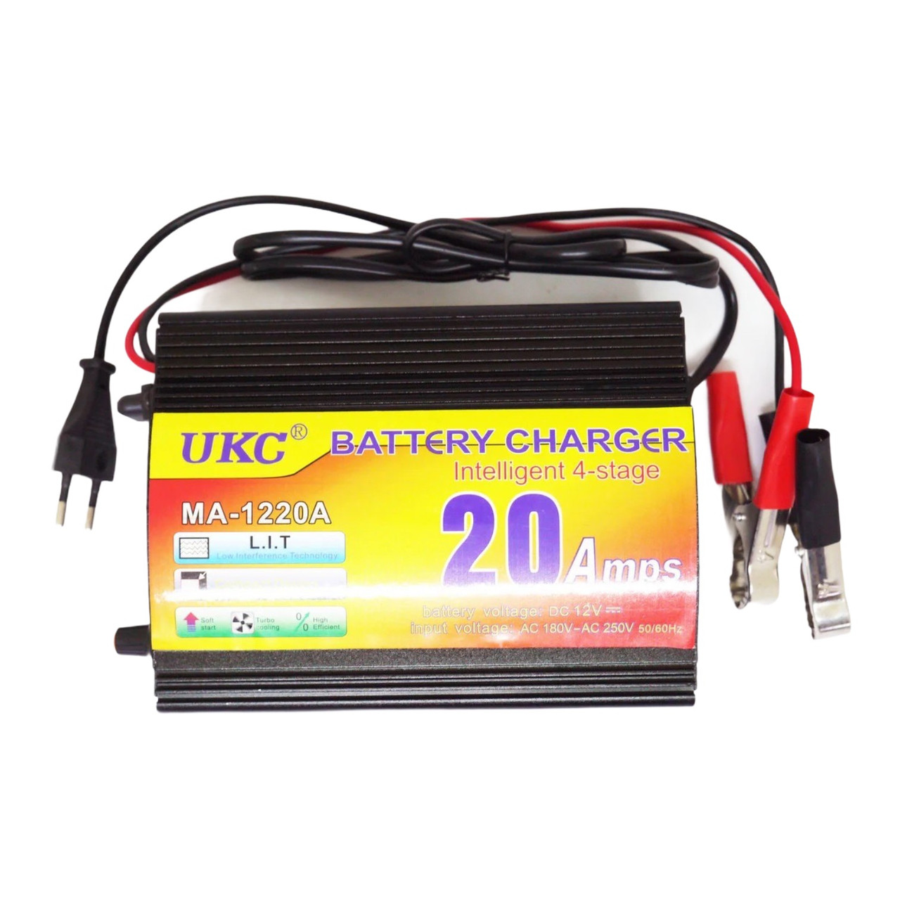 Зарядний пристрій для акумулятора автомобіля UKC MA-1220A 12V 20A (4_00189)
