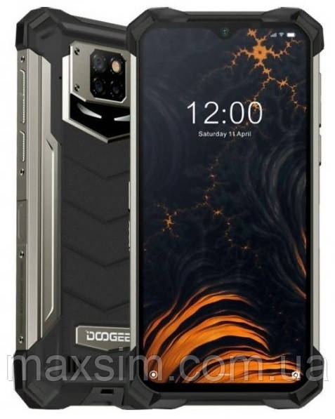 Протиударний смартфон DOOGEE S88 Pro Black 6Gb/128Gb 10000 мА·год NFC IP68