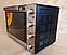 Духовка електрична піч Rotex ROT652-CB конвекція, піца, рожен, підсвітка 60L 2400W, фото 4