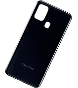 Задня кришка для Samsung M315 Galaxy M31, колір чорний