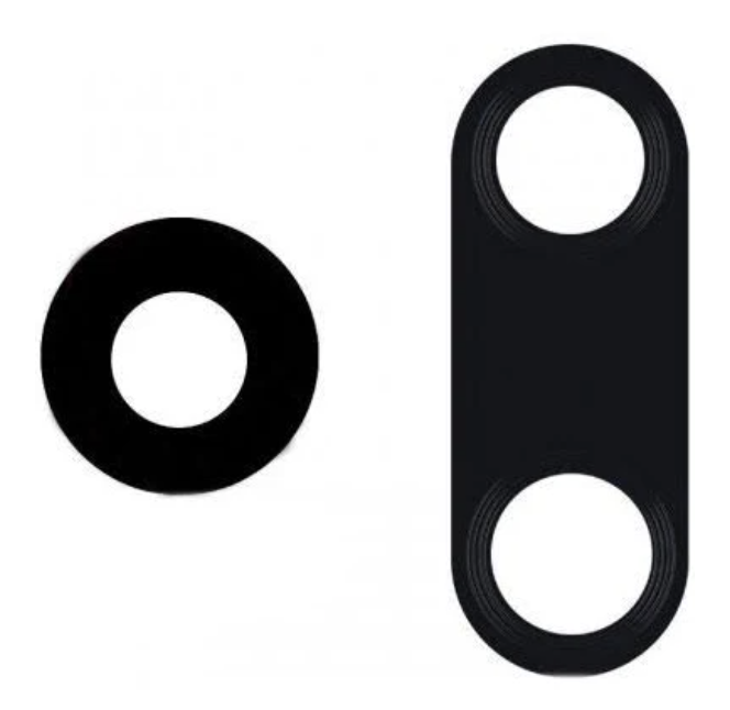 Скло камери для Xiaomi Mi 9T, чорне, повний комплект, без рамки, M1903F10G
