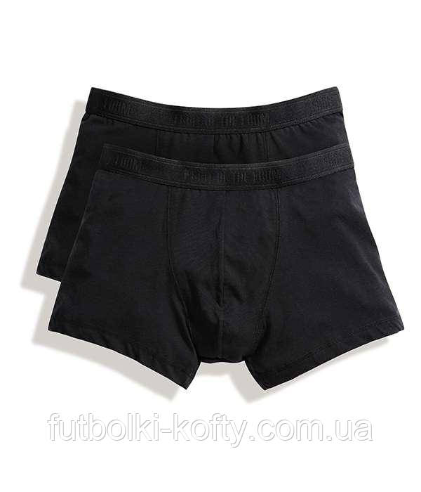 Труси чоловічі боксери Shorty 2XL, 36 Чорний, фото 1