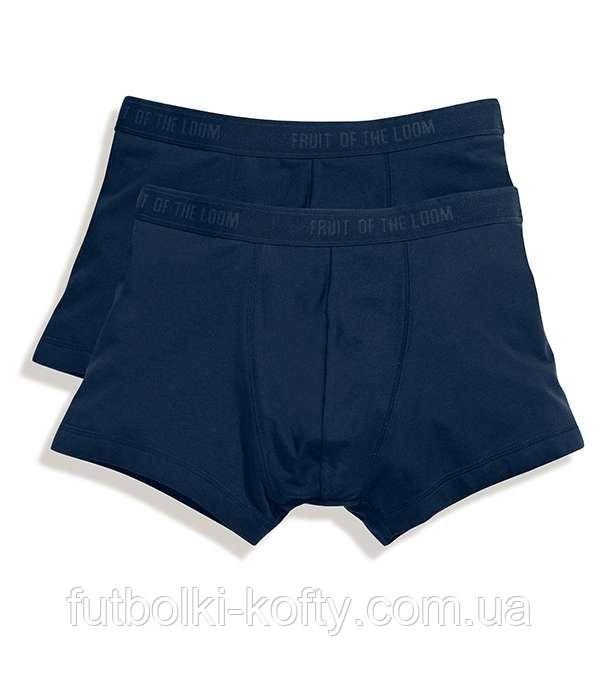 Труси чоловічі боксери Shorty L, AZ Глибокий Темно-синій, фото 1