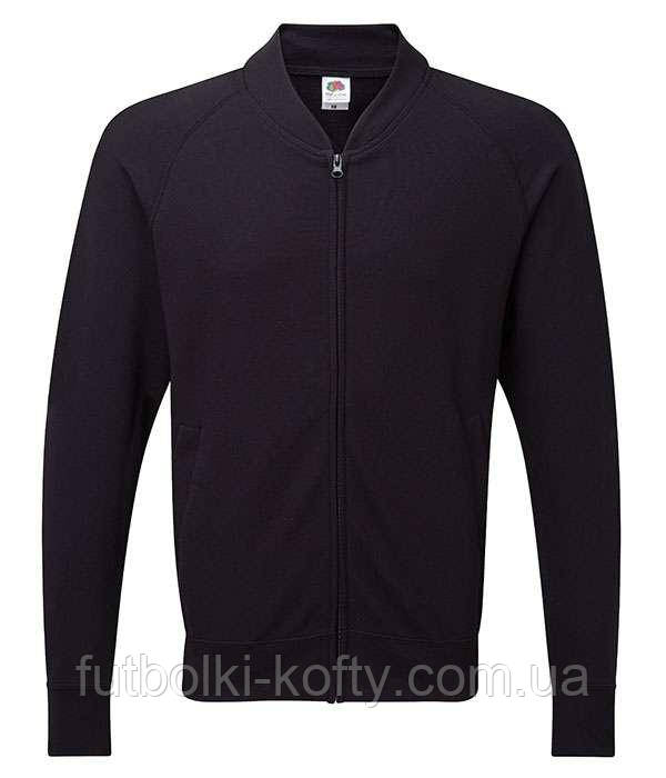 Кофта чоловіча на замку Lightweight baseball jacket XL, 36 Чорний, фото 1