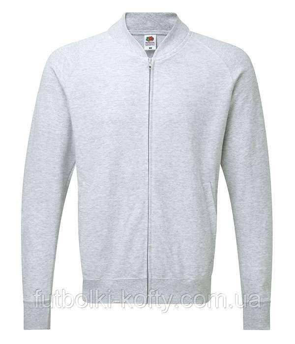Кофта чоловіча на замку Lightweight baseball jacket 2XL, 94 Сіро-Ліловий, фото 1