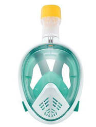 Маска для плавания панорамная с трубкой HLV 5460 L/XL Turquoise (N009813)