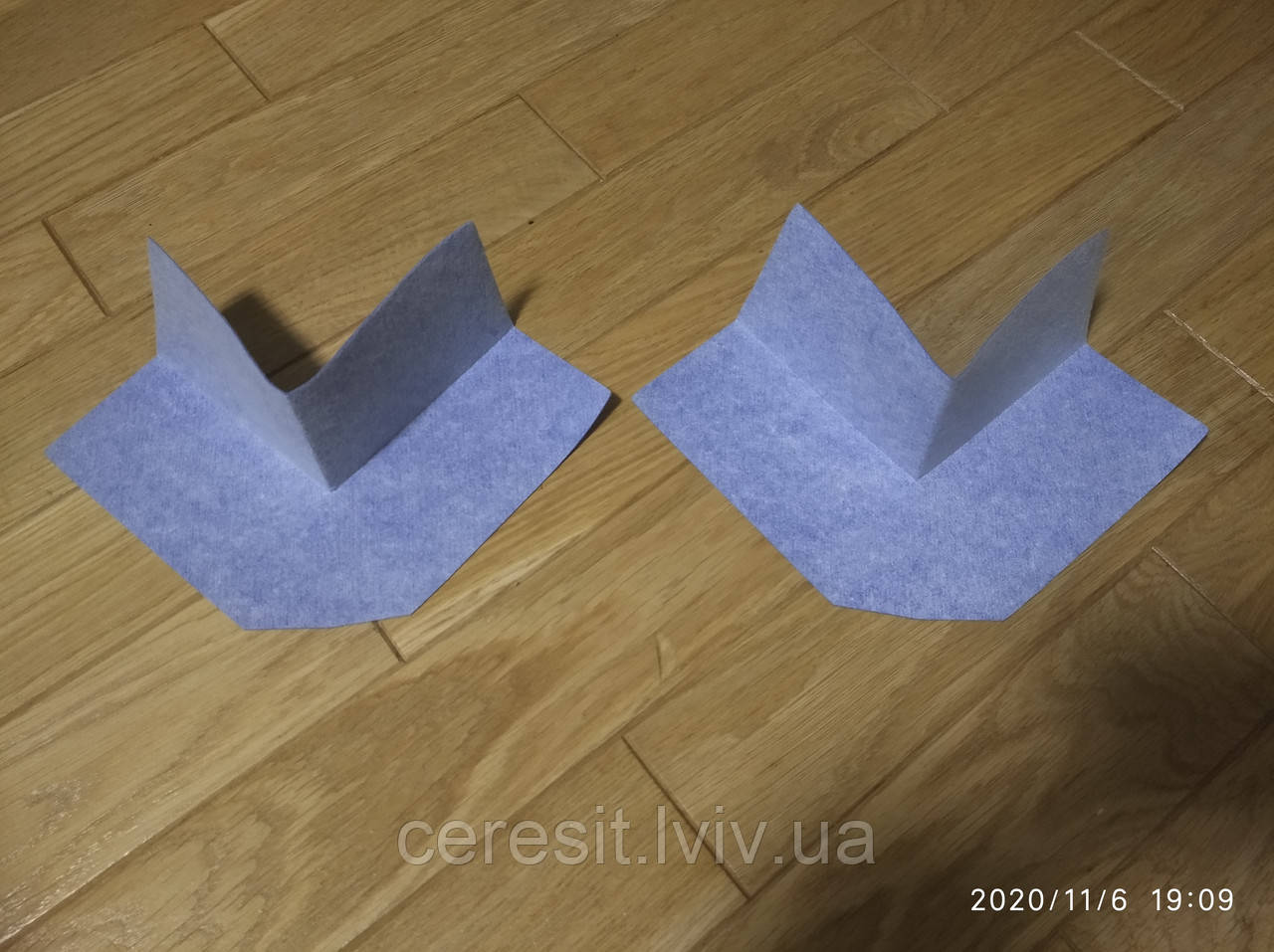 Гідроізоляційна лента на кути (кут зовнішній)