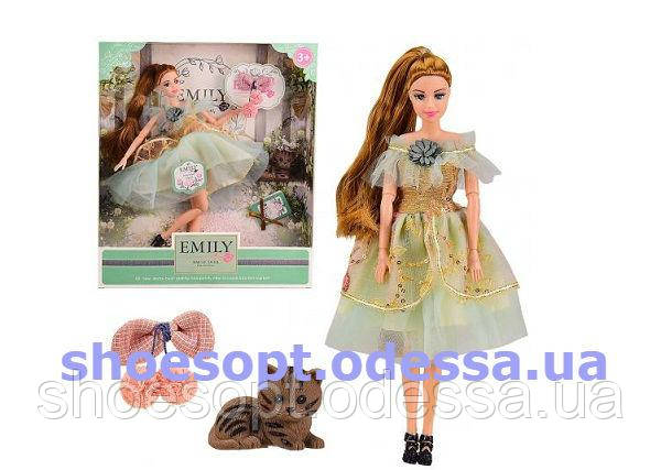 Лялька Emily з кішечкою, фото 1