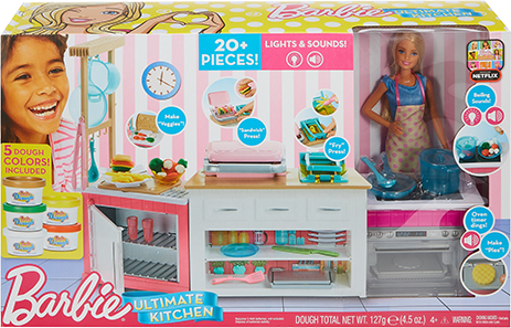 Barbie Kitchen Кухня Барбі ( Барби кухня Готовим вместе Mattel FRH73 )