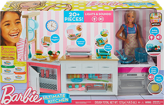 Barbie Kitchen Кухня Барбі ( Барби кухня Готовим вместе Mattel FRH73 )