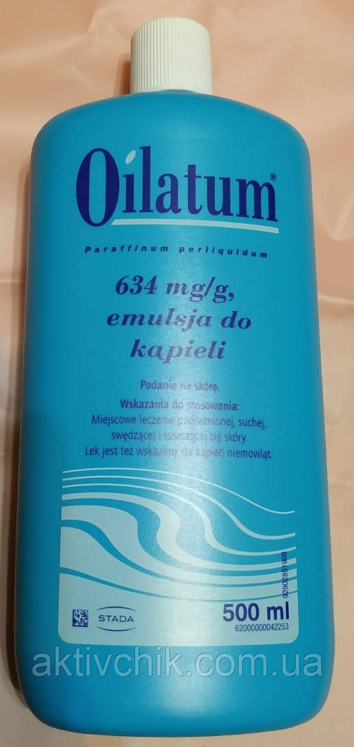 Засіб для купання Ойлатум Oilatum Дерматологічна емульсія 500 мл