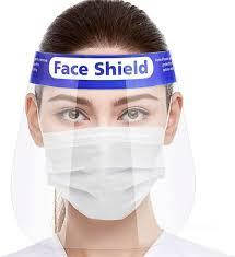 Захисний Екран для Обличчя Face Shield (10 шт. у комплекті)