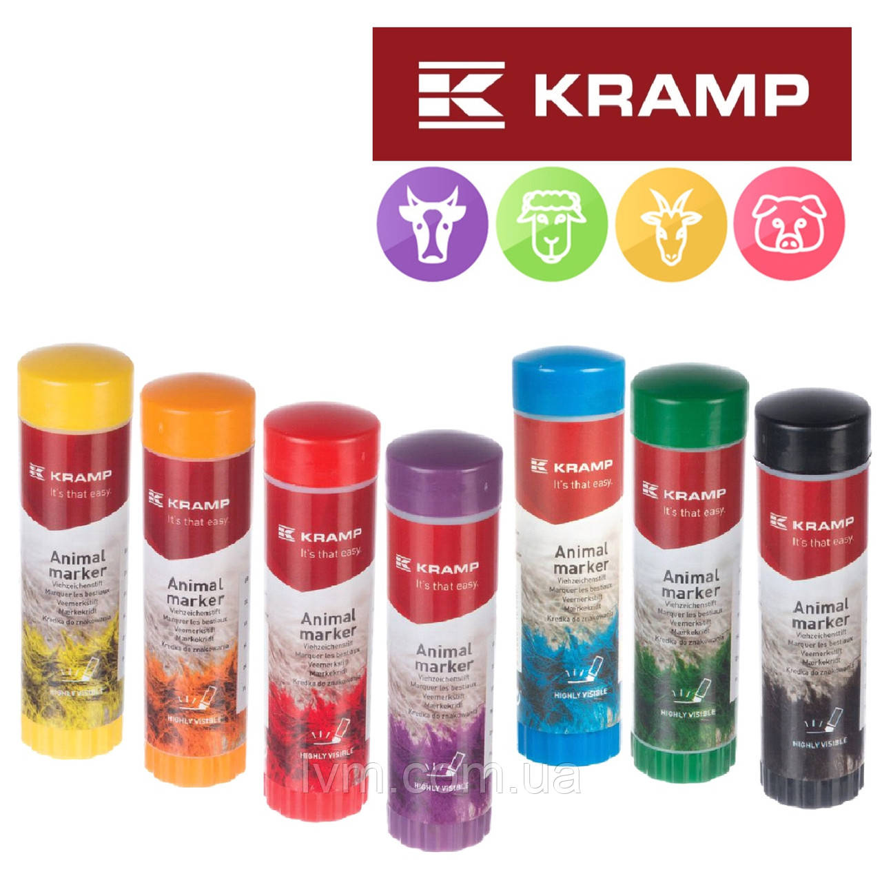 Олівець для маркування тварин KRAMP