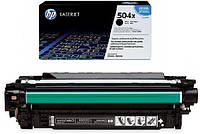 Картридж HP CE250Х black для принтера HP Color LaserJet СМ3530, СР3525 (Евро картридж)