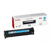 Заправка картриджа Canon 716 cyan для принтера CANON LBР5050, LBР5970, LBР5975, LBР8030, LBР8050, LBР8330