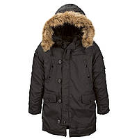 Зимняя куртка аляска Alpha Industries Altitude Parka MJA43917C1 (Black)