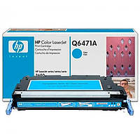Картридж HP Q6471A (№501A) cyan для принтера HP COLOR LJ 3600, 3800, CP3505 (Евро картридж)