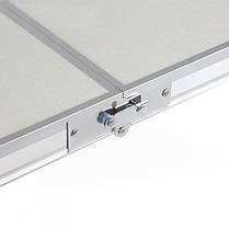 Стол для пикника со стульями HLV Folding table 120х60 см White, фото 5