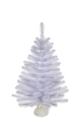 Сосна 90 см Icelandic iridescent біла з блиском, фото 1