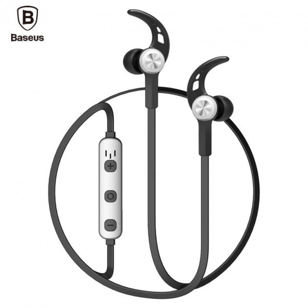 Бездротові навушники вакуумні з мікрофоном bluetooth навушники для спорту BASEUS Bluetooth Licolor Magnet B11, фото 1