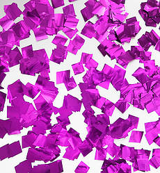 Конфетті, метафан "Cube", вага - 50 г, розмір - 7 мм, колір - фіолетовий