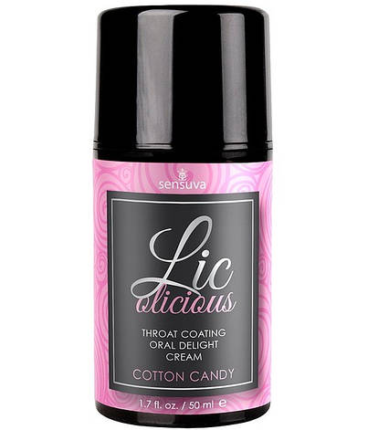 Гель для мінету Sensuva Lic-O-Licious Cotton Candy | Limon, фото 2