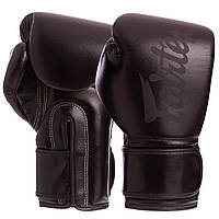 FAIRTEX рукавички боксерські PU на липучці чорні BGV14SB, 16 унцій