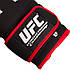 Боксерські рукавички UFC KOMBAT ULTIMATE PU на липучці чорно-червоні, 12 унцій (L), фото 3
