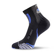 Шкарпетки Lasting ITL Black/Blue, M / 38-41